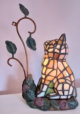Tiffany Style Cat Lamp Cat