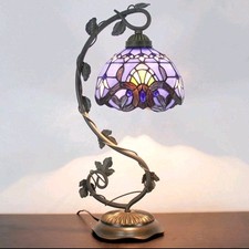 Desk Lamp Lavender Stained