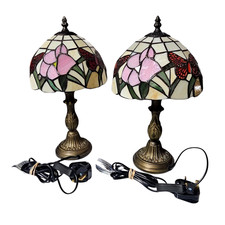 Pair of Tiffany Style Table